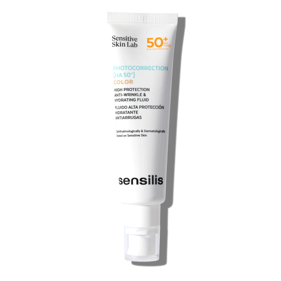 Sensilis Sun Care Photocorrection [HA 50+] Color 50ml - Aurea Derma Store 