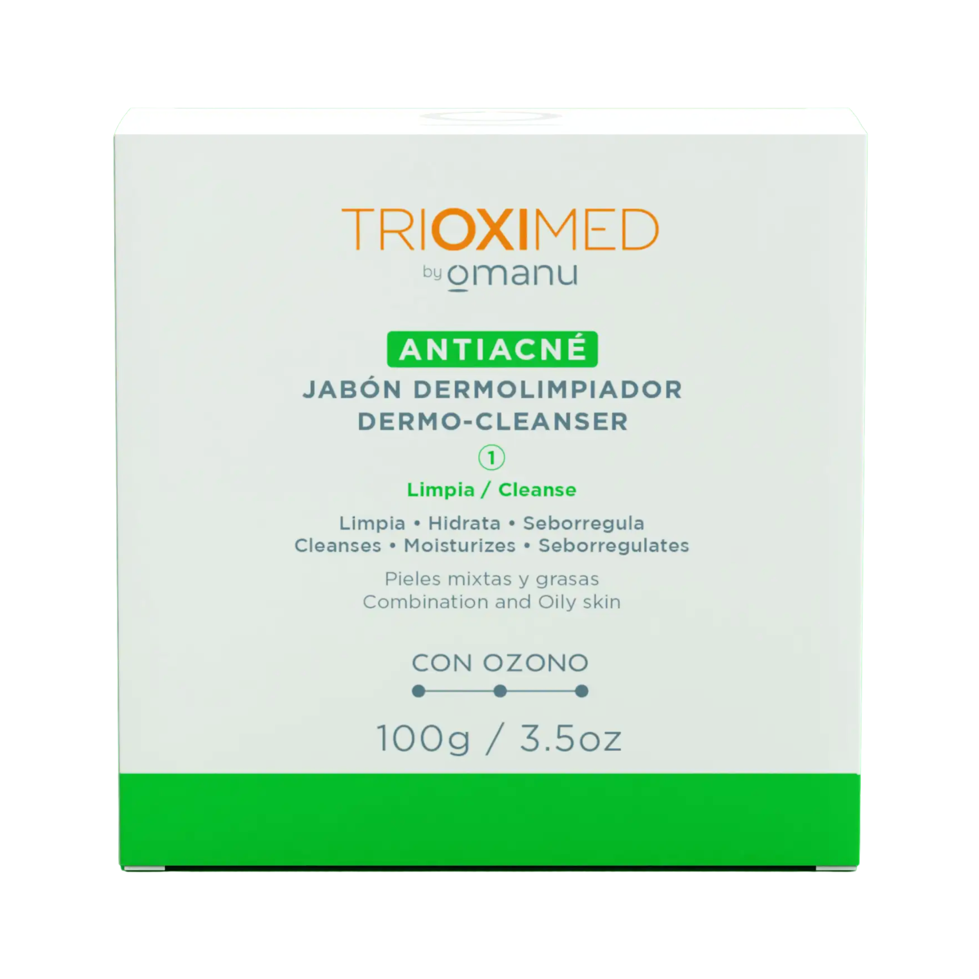 Trioximed Antiacné Jabón Dermolimpiador 100 g - 87f6f8-f3