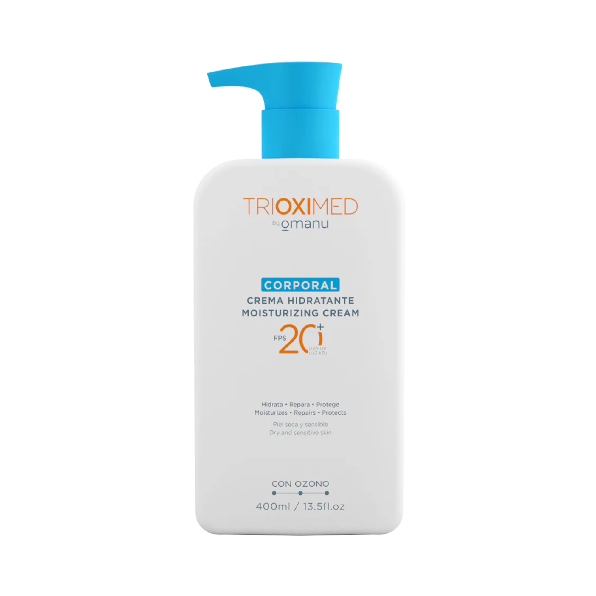 Trioximed Crema Corporal Hidratante FPS 20+ 400 ml - 87f6f8-f3