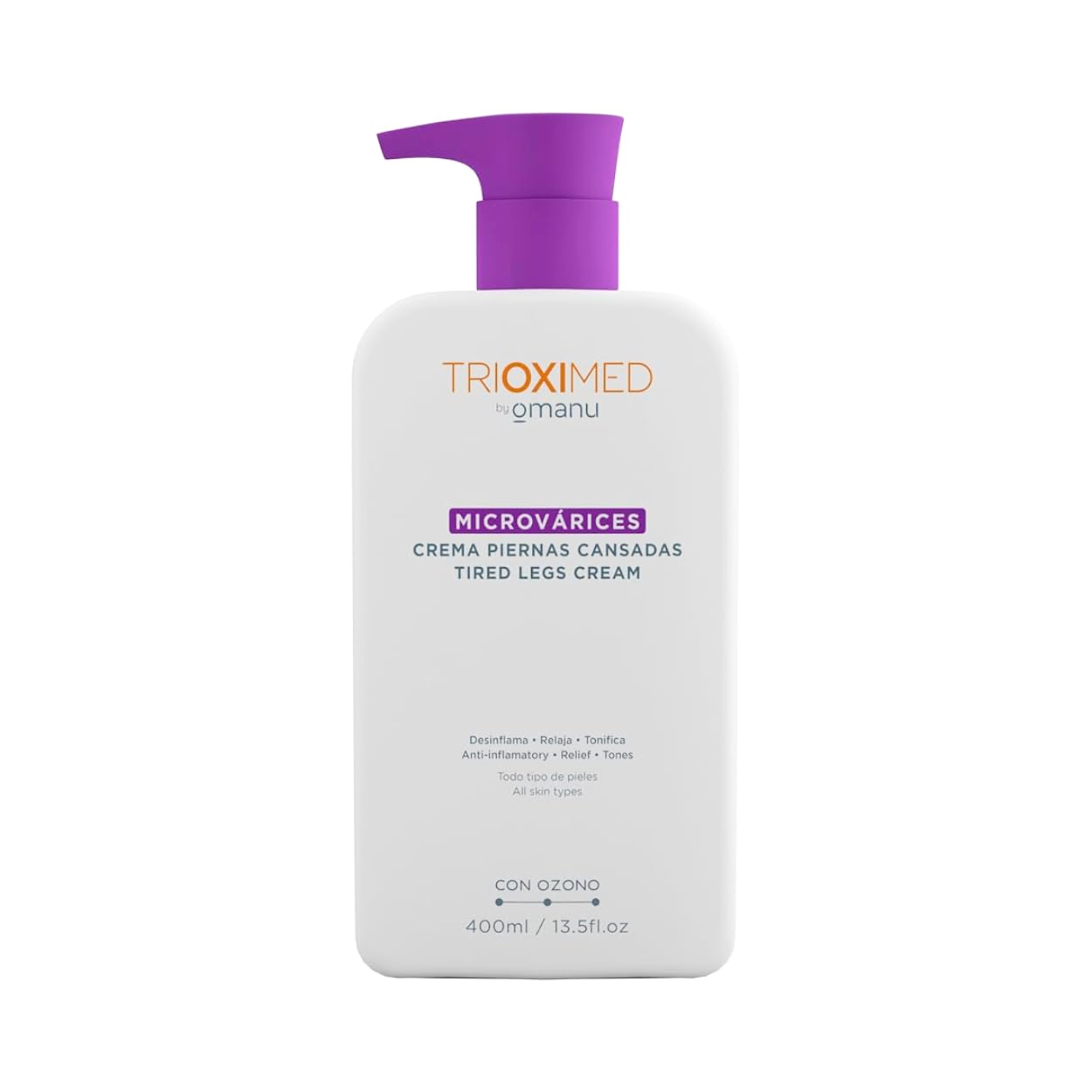 Trioximed Microvarices Crema Piernas Cansadas 400 ml - 87f6f8-f3